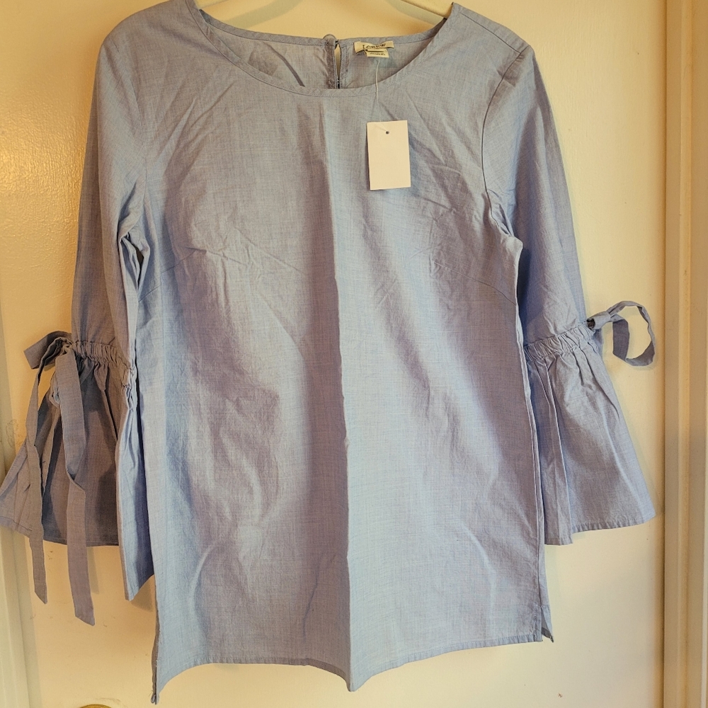 NEW J crew chambray blouse
